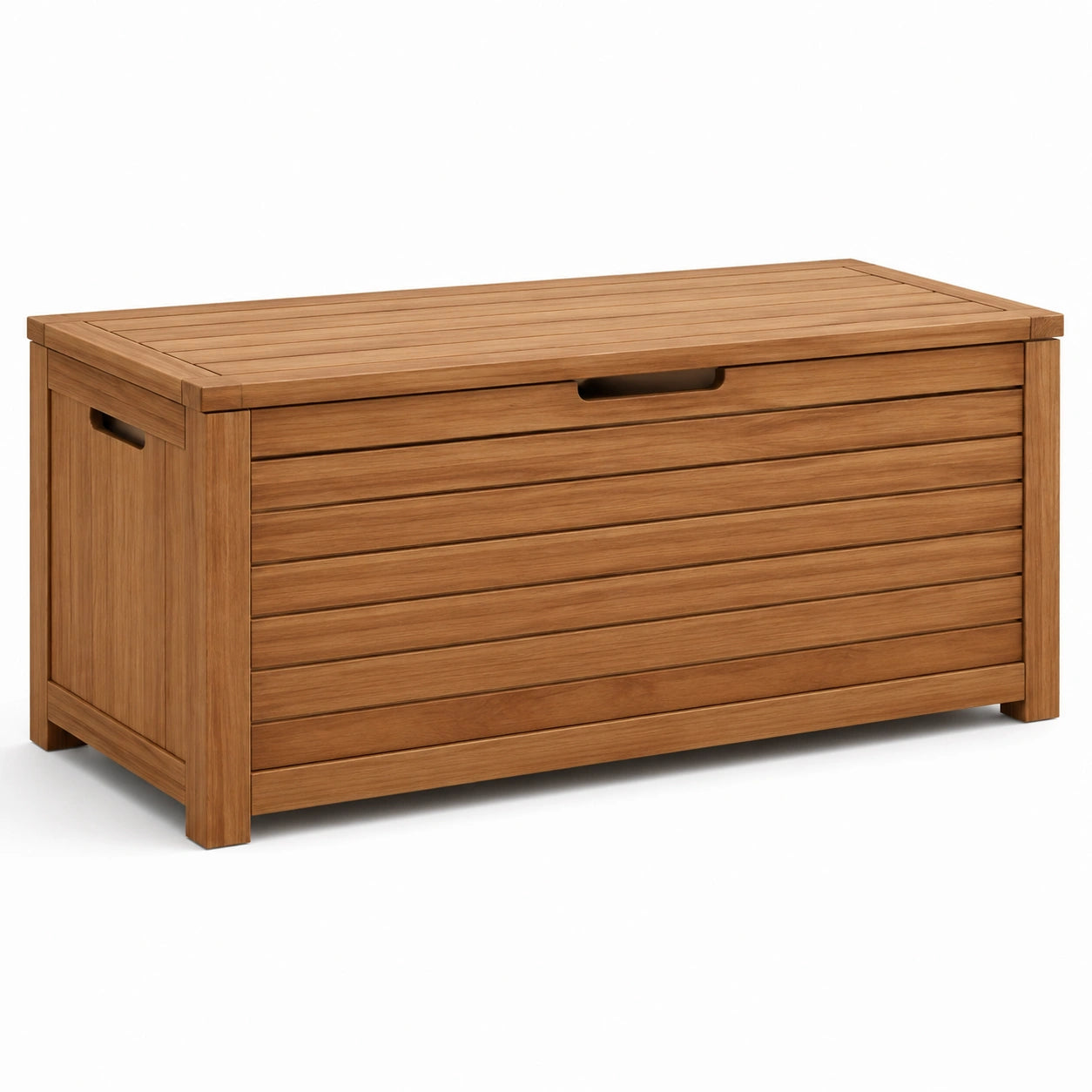 Arcón de Madera de Acacia Marrón 120x60x50 cm